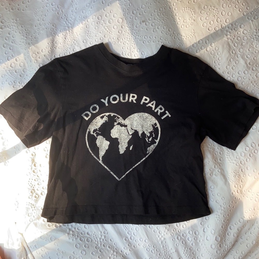 “Do your part” one clothing graphic tee